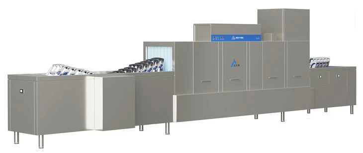 Komercialni in industrijski pomivalni stroj Mayers SUS304: Modularna čistilna oprema za visoko-temperaturno dezinfekcijo